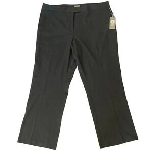 Vince Camuto Black Straight Leg Dress Pants 16W